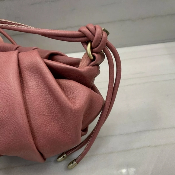 Anthropologie Crossbody Dusty Rose Pink Color - Picture 4 of 9